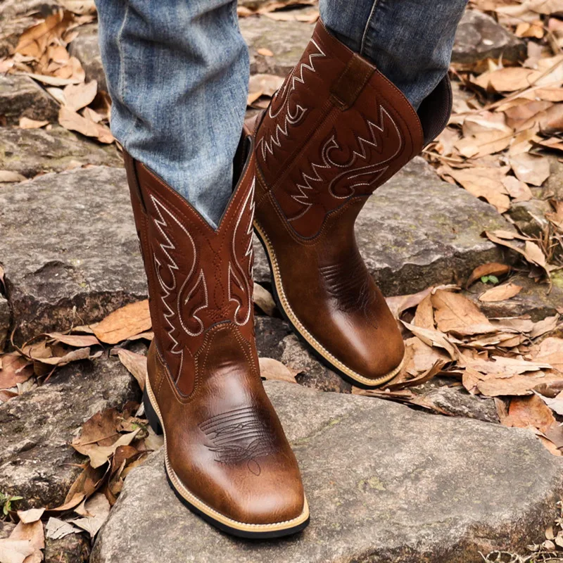 Mens Fashion Zapatos - Mode Mannen Vrouwen Halfhoge laarzen Handgemaakte