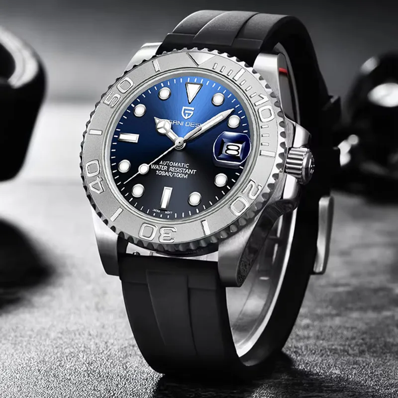 Fashion Mens Watches - PAGANI DESIGN Nieuwe Automatische Herenhorloge Saffierglas