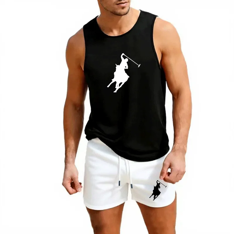 Mens Fashion Casual - Europese Heren Zomer Vest en Shorts