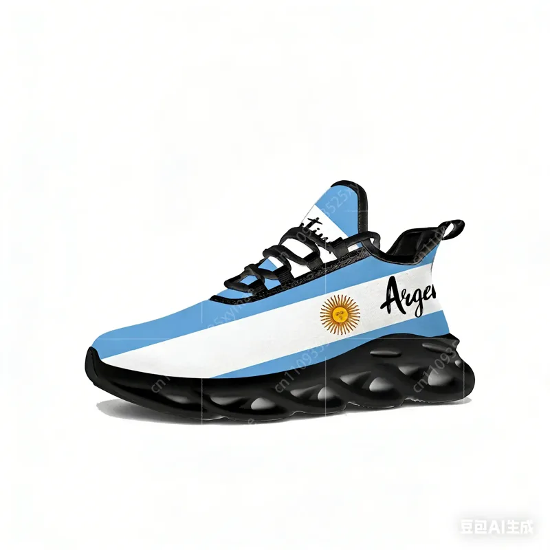 Mens Fashion Chinos - Argentijnse vlag Flats Sneakers Heren Dames