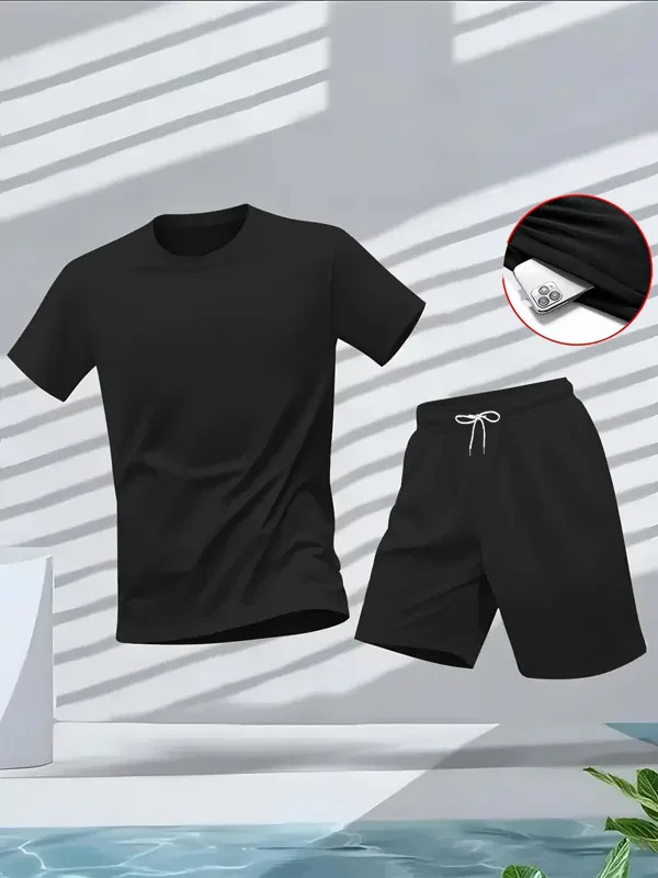 Men'S Fashion Videos - Herenpak 2-delig set Mode Vrije tijd