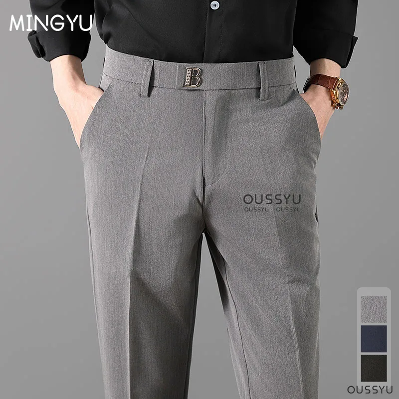 Formal Trouser Stretch - Luxe Klassieke Formele Broek Mannen Lente