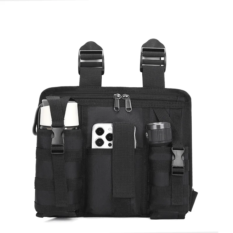 Tactical Vest Men - Borsttas Unisex Tactisch Vest Verstelbaar Lichtgewicht