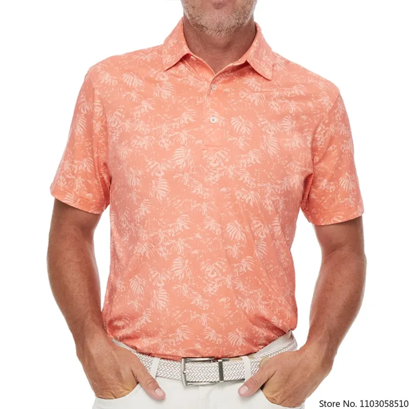 Men'S Fashion Golf Clothing - Zomergolfshirt Heren Outdoor Sport T-shirt Polo