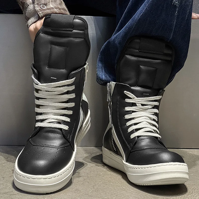 Mens Fashion Chinos - Merk Herenschoen Casual High Top Kwaliteit