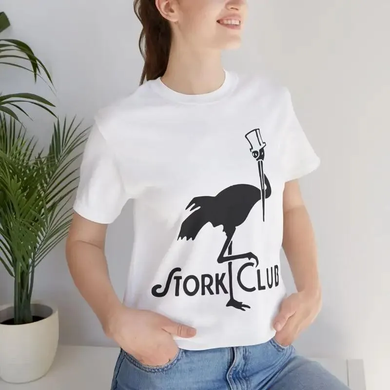 1950S Fashion Men'S - Vintage New York T-shirt The Stork