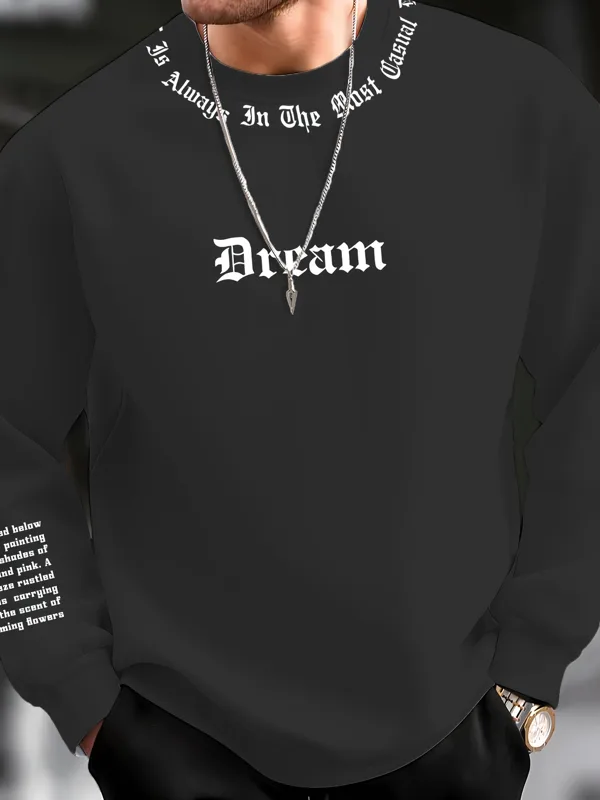 Men'S Tops Fashion - Lente/Zomer 2026 Nieuwe Heren Hoodie met