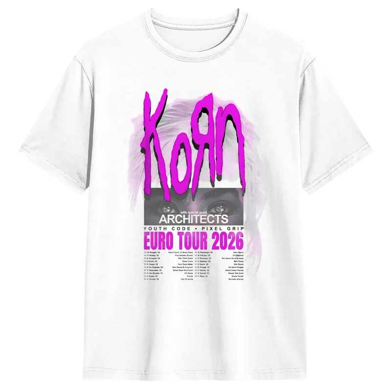 Men'S Fashion Uk - Korn Europa en UK Tour 2026
