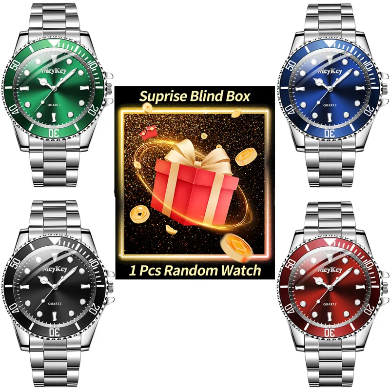 Fashion Mens Watches - 1PC Surprise Mystery Watch Blind Box-Luxe