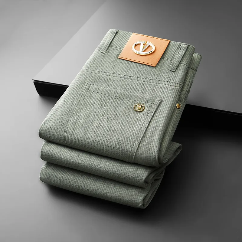 Formal Trouser Stretch - Heren zomer ijszijde lichtgewicht ademende broek