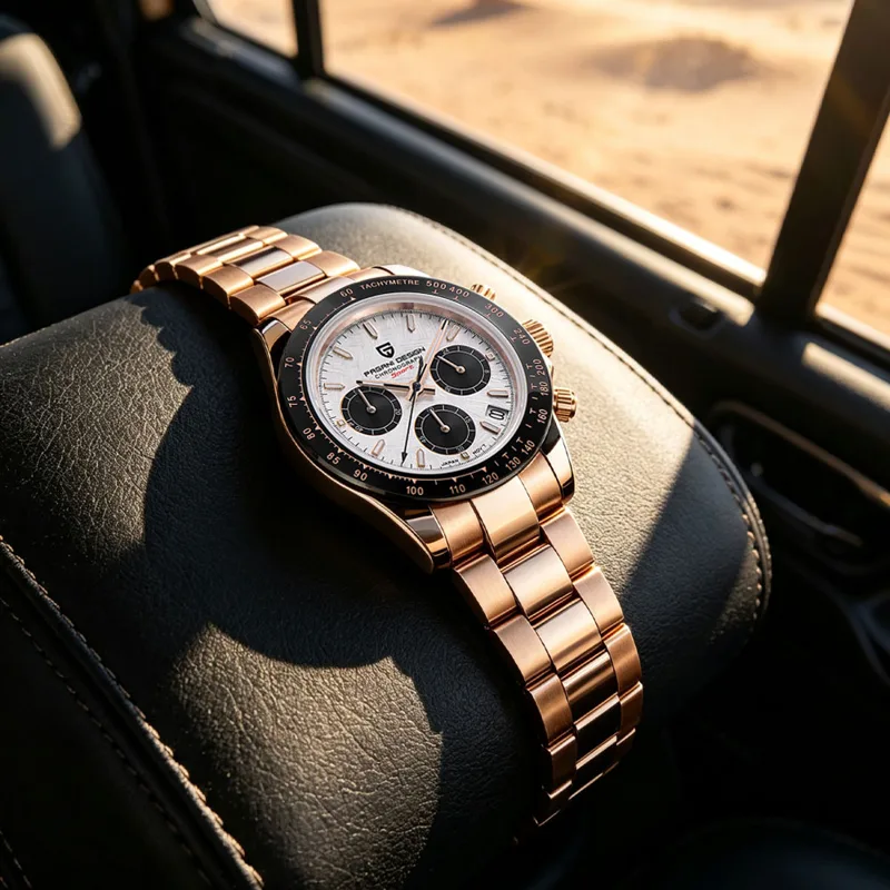 Fashion Mens Watches - Topmerk PAGANI DESIGN Luxe herenhorloge Multifunctionele