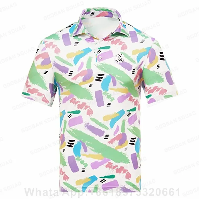Men'S Fashion Golf Clothing - 2023 Nieuwe Zomer Heren Polo Shirt