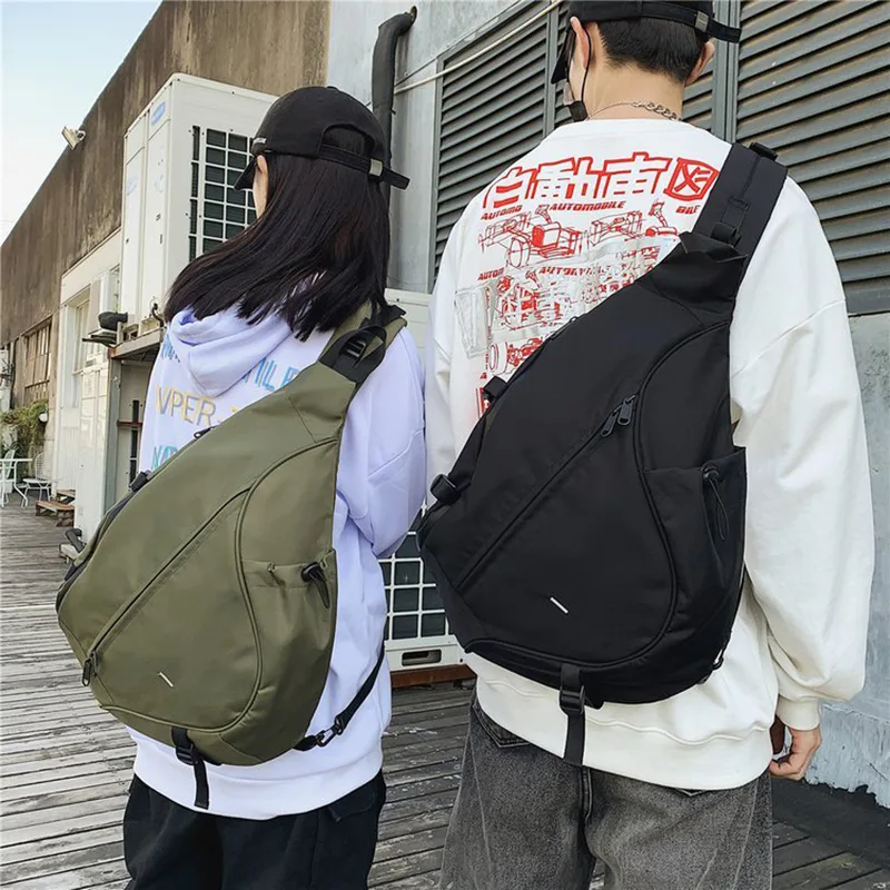Mens Fashion Blog - Crossbodytassen met grote capaciteit, unisex effen