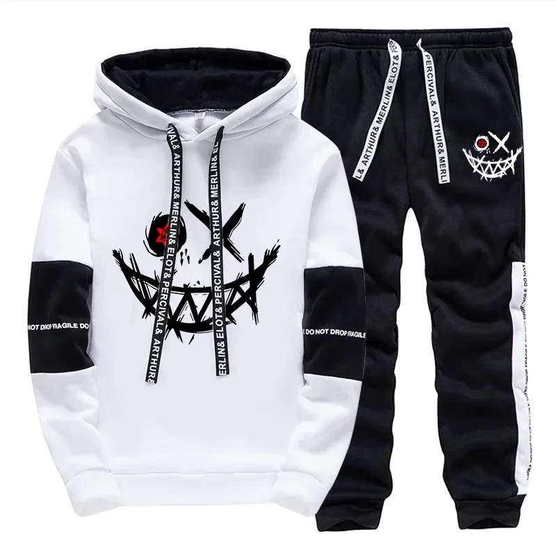 Men'S Fashion For 2026 - Herenset/Hoodie/Broek 2026 Herfst Dagelijkse Casual Mode