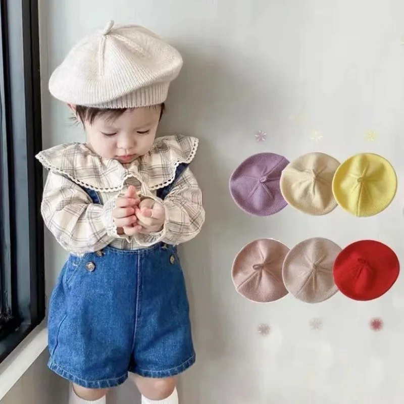 Beanie Winter Hat - Nieuwe collectie gebreide baby baret peuter