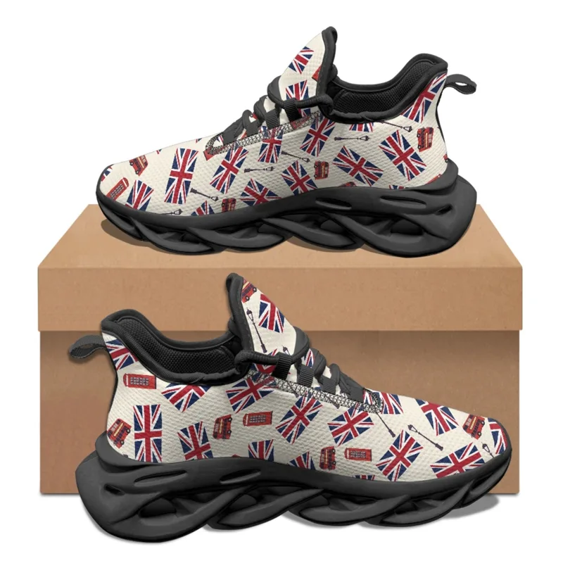 Men'S Fashion Uk - PENSTROLL UK Union Jack Comfortabele Herensneakers