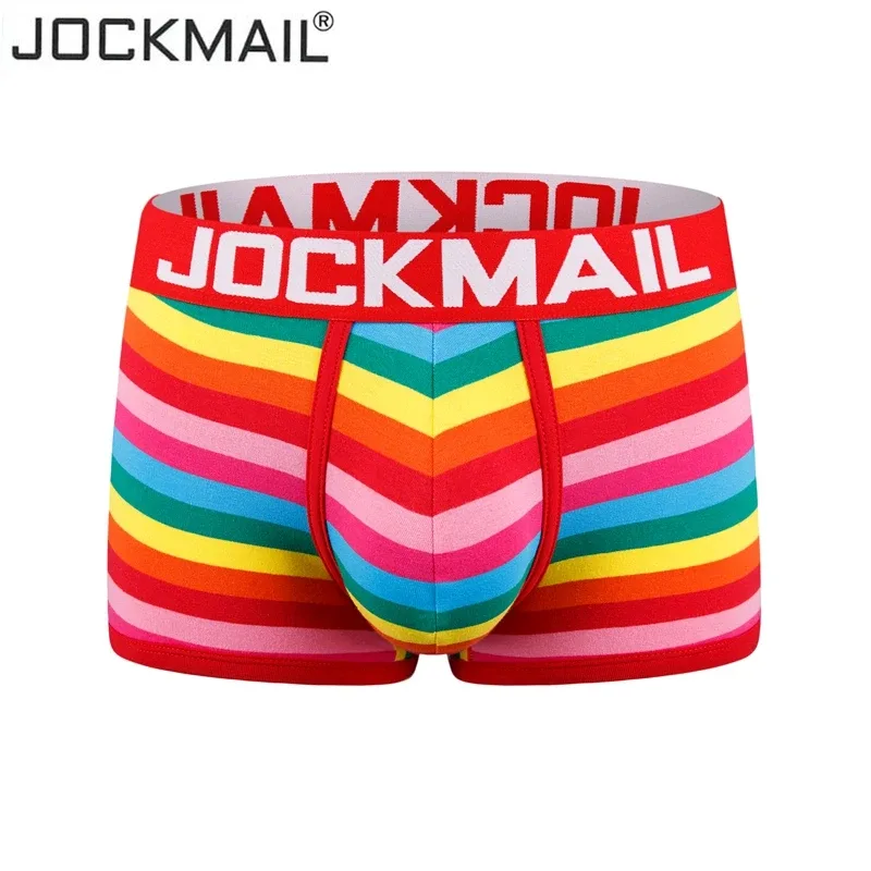 Mens Fashion Young - Jockmail Boxer Mannen Sexy Ondergoed Katoen