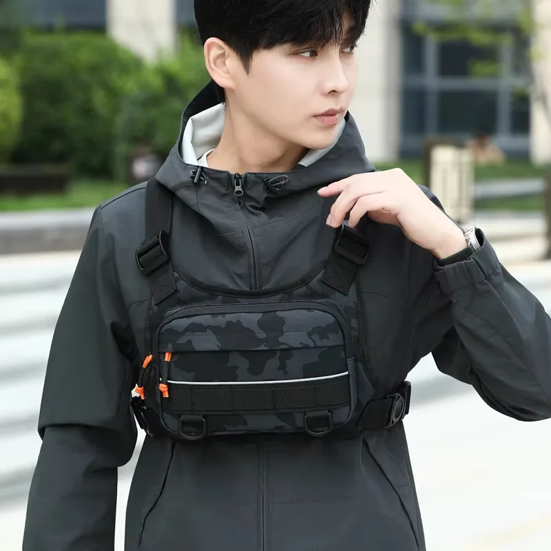 Tactical Vest Men - Fietsen Front Chest Vest Tactische Rugzak