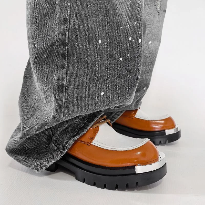 Mens Fashion Zapatos - Originele herenschoenen Luxe merk Hoge kwaliteit