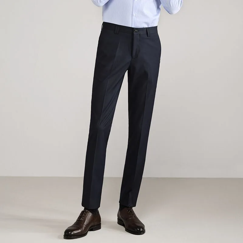 Formal Trouser Stretch - Heren slim fit businessbroek, stretch, formele