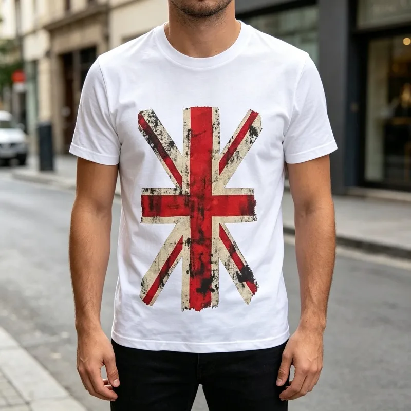 Union Jack Grafisch T-shirt Vi - Men'S Fashion Uk recensie en prijs