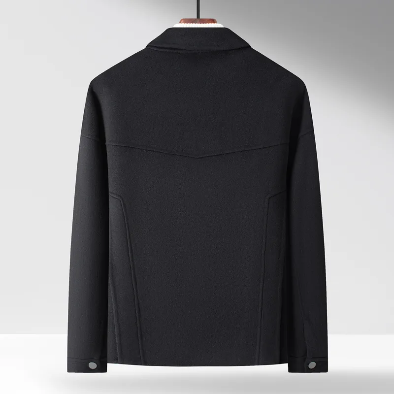 Dubbelzijdige wollen wollen ja - Men'S Tops Fashion recensie en prijs