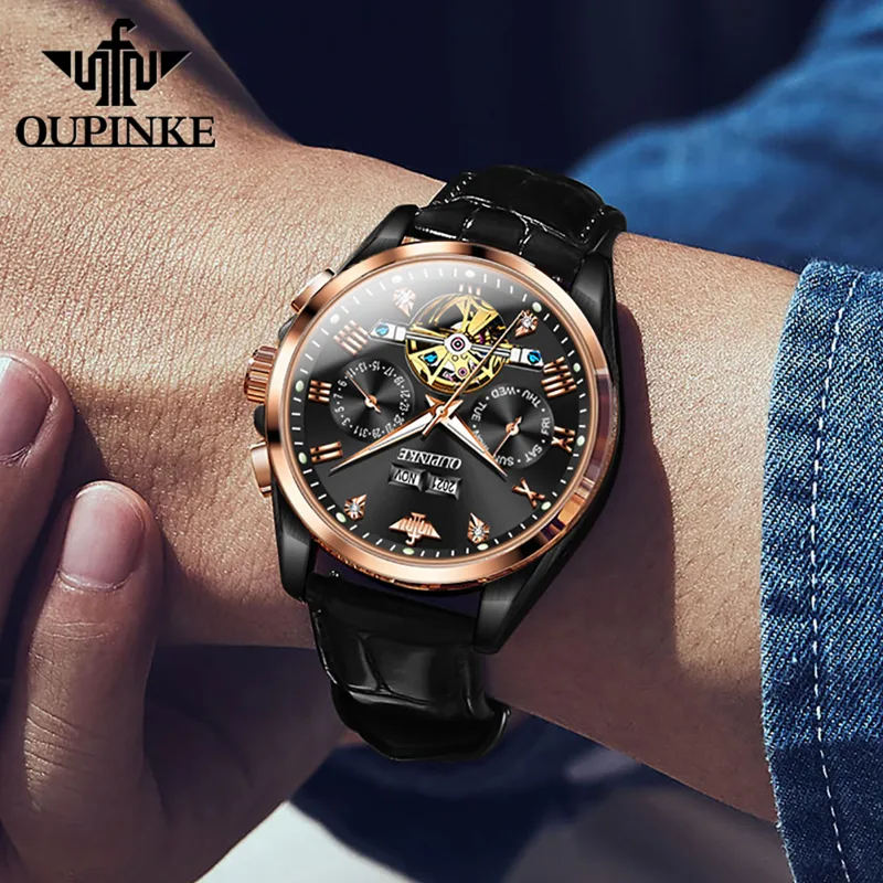 OUPINKE Herenhorloges Casual m - Fashion Mens Watches recensie en prijs