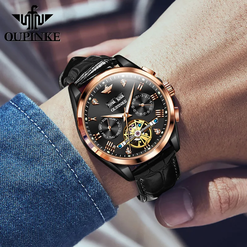 OUPINKE Herenhorloges Casual m - Fashion Mens Watches recensie en prijs