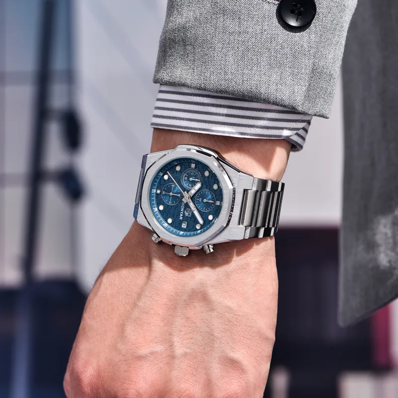 2023 Nieuwe BENYAR heren Horlo - Fashion Mens Watches recensie en prijs