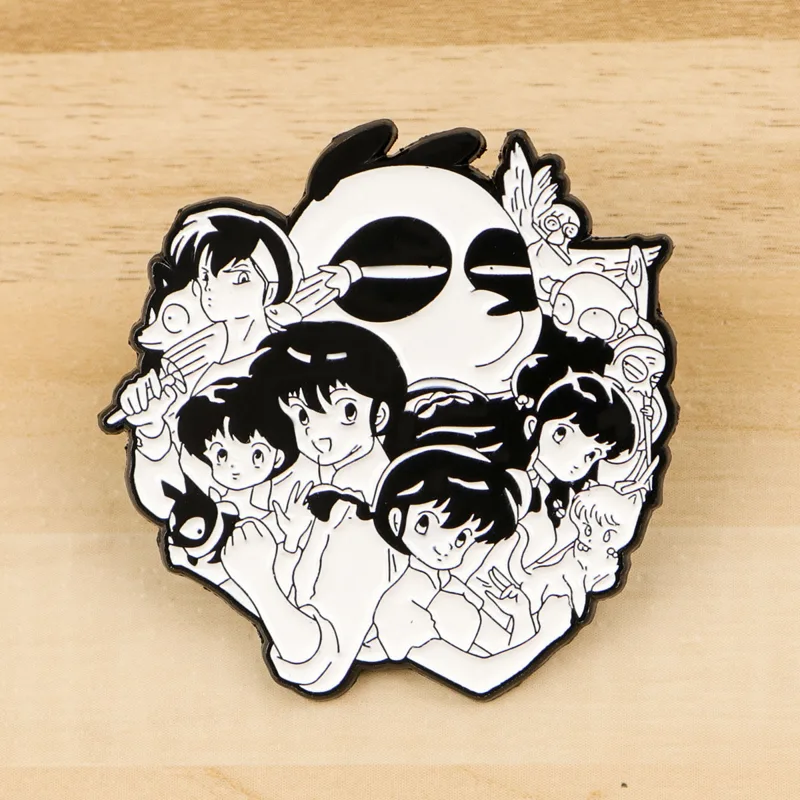 Cartoon Varkens Emaille Pin Br - Mens Fashion Blog recensie en prijs