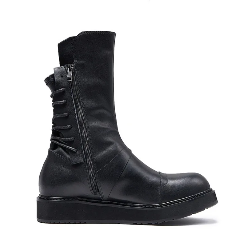 Handgemaakte Nappa lederen Col - Mens Fashion Young recensie en prijs