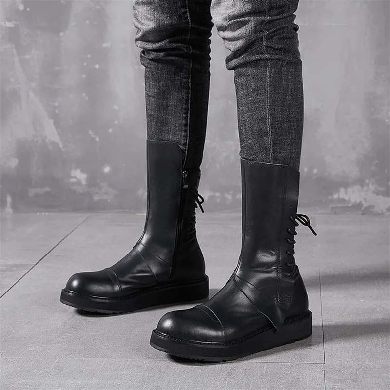 Handgemaakte Nappa lederen Col - Mens Fashion Young recensie en prijs