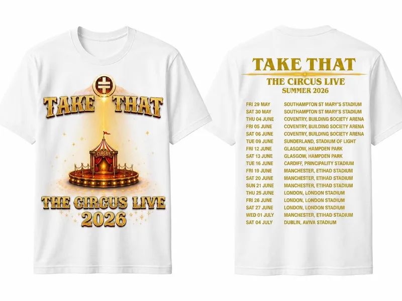 2026 Take That The Circus Live - Men'S Fashion Uk recensie en prijs