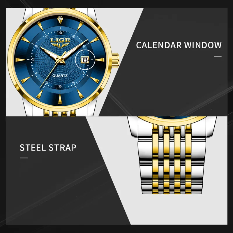 LIGE Nieuwe 2026 Luxe Herenhor - Fashion Mens Watches recensie en prijs