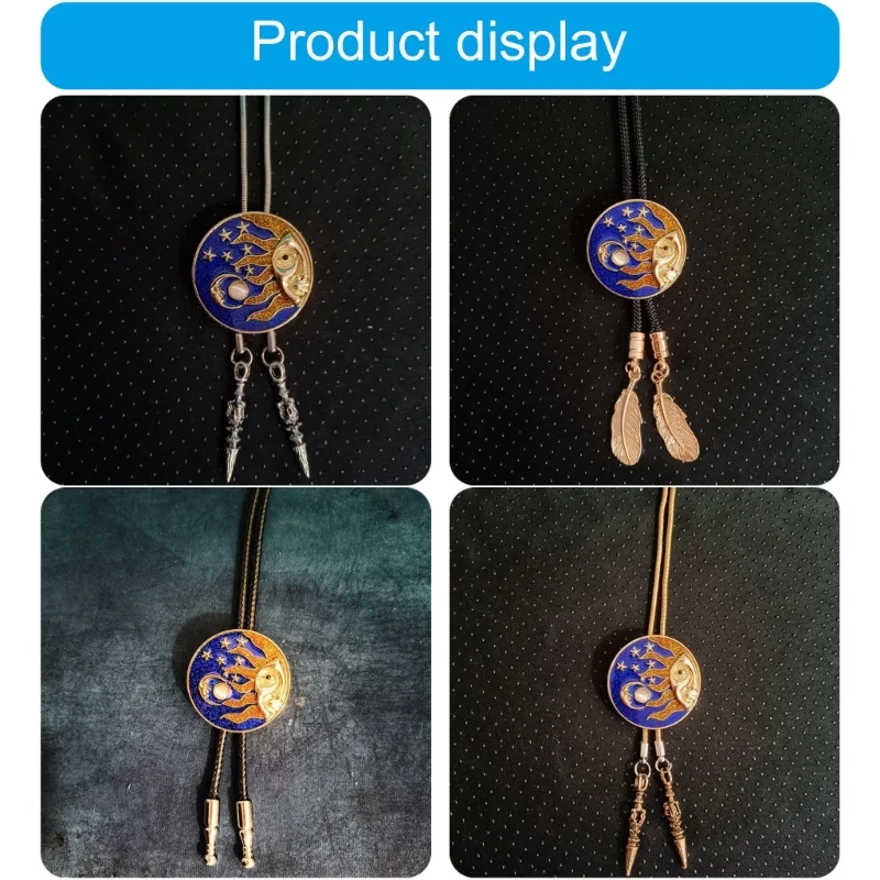 Delicate Jewelled Bolo Tie Cow - Jeans Shirt Fashion For Men recensie en prijs