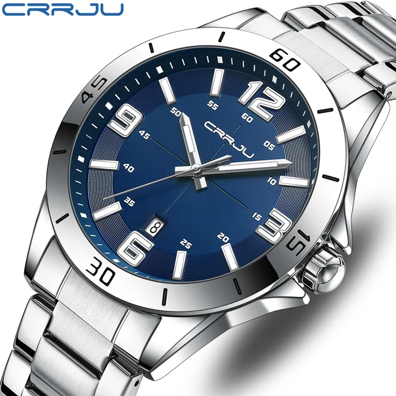 Crrju Mode Nieuwe Mannen Horlo - Mens Fashion Blog recensie en prijs