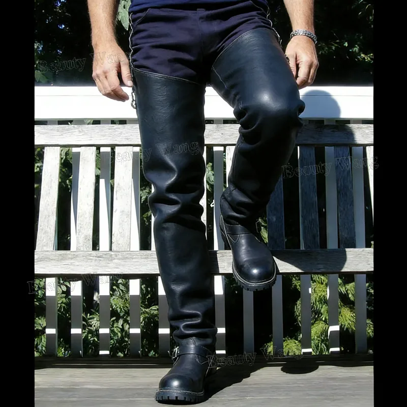 Zwarte enkelgesp Grote herenla - Mens Fashion Zapatos recensie en prijs
