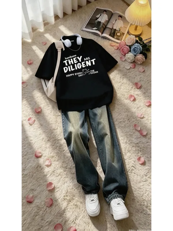 Amerikaans high street fashion - Jeans Shirt Fashion For Men recensie en prijs