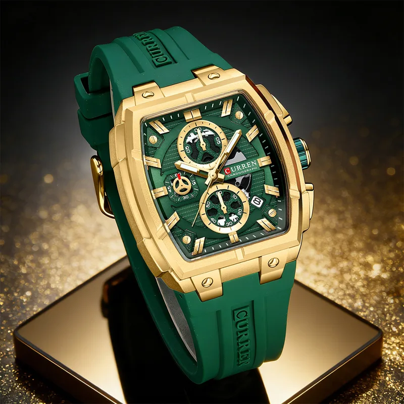CURREN Luxe vintage horloge vo - Fashion Mens Watches recensie en prijs