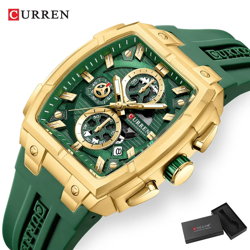 CURREN Luxe vintage horloge vo - Fashion Mens Watches recensie en prijs