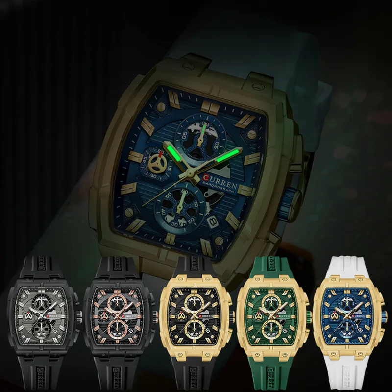 CURREN Luxe vintage horloge vo - Fashion Mens Watches recensie en prijs