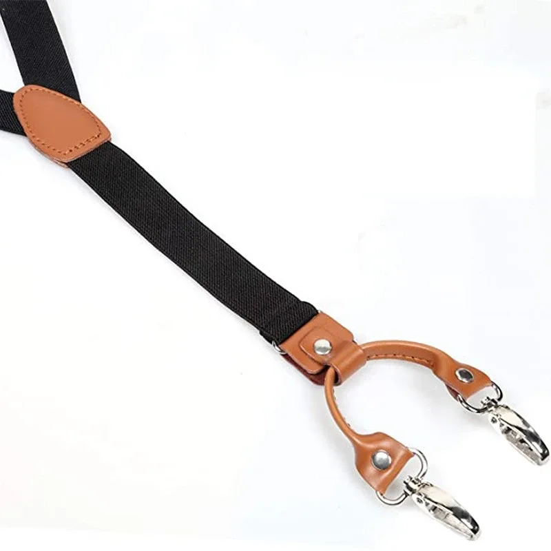 2,5 cm 4 clips bretels clips v - Jeans Shirt Fashion For Men recensie en prijs