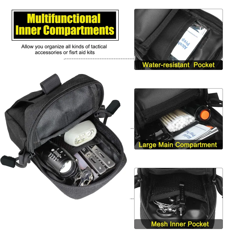 Tactische Molle Pouch Heuptas  - Tactical Vest Men recensie en prijs