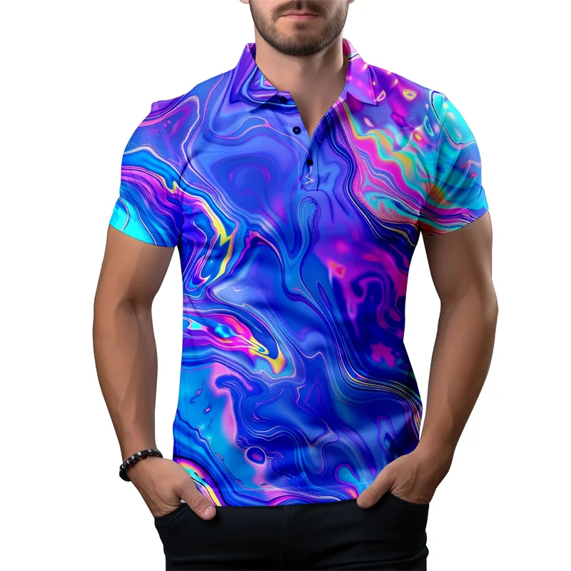2024 Nieuwe 3d Print Poloshirt - Men'S Fashion Golf Clothing recensie en prijs