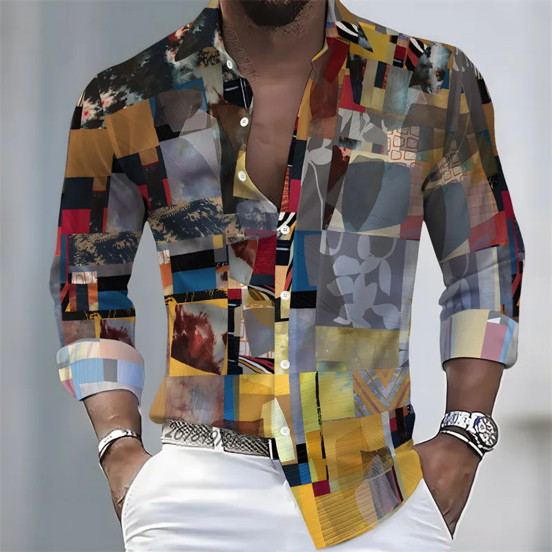 Heren overhemd met lichte luxe - Mens Fashion Casual recensie en prijs