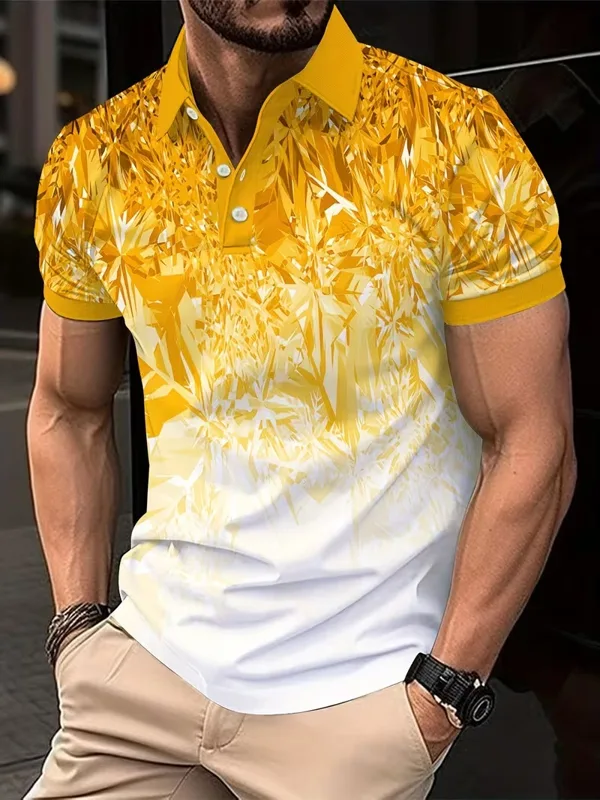 Herenpoloshirt met gradiëntpri - Men'S Fashion Golf Clothing recensie en prijs