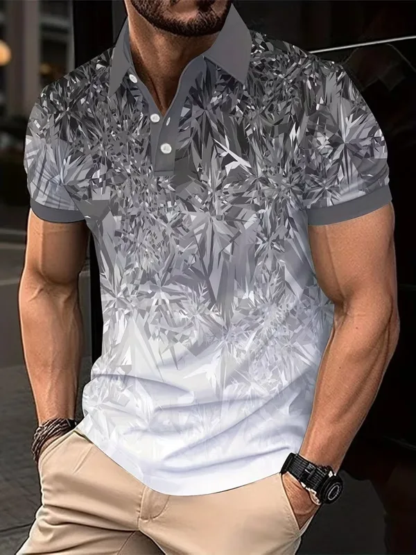 Herenpoloshirt met gradiëntpri - Men'S Fashion Golf Clothing recensie en prijs