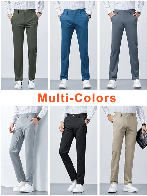 2022 Nieuwe Zomer Mannen Lange - Formal Trouser Stretch recensie en prijs