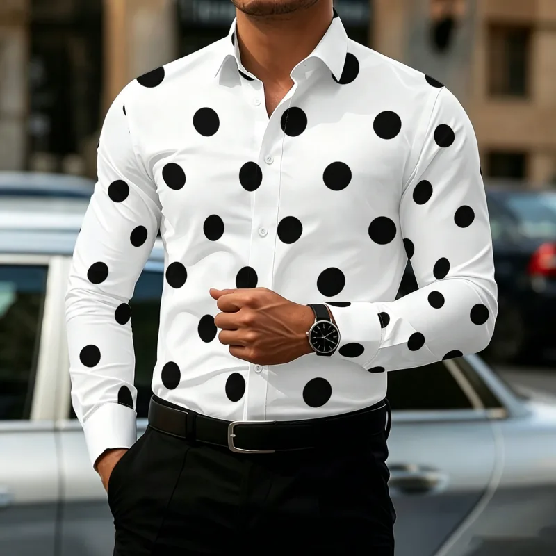 Herenoverhemd met lange mouwen - Men'S Tops Fashion recensie en prijs