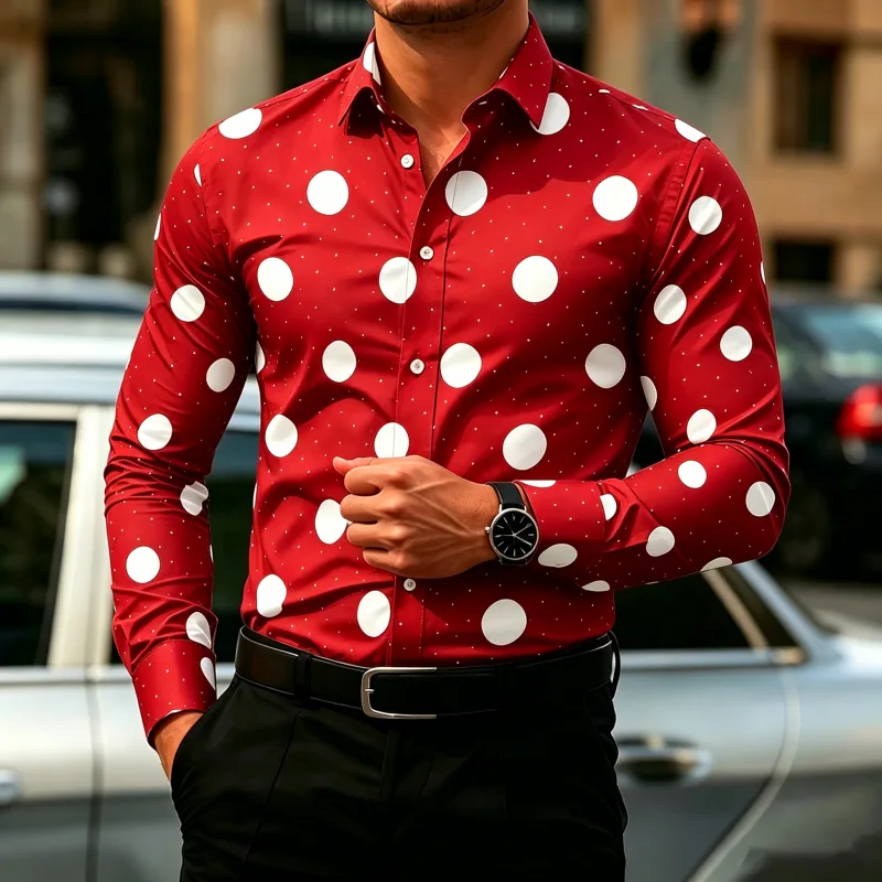 Herenoverhemd met lange mouwen - Men'S Tops Fashion recensie en prijs